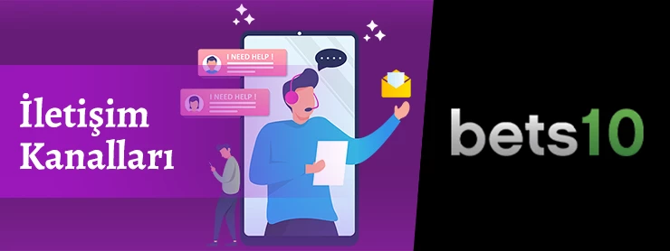 Bets10 İletişim Kanalları