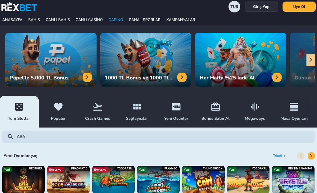 rexbet masaustu